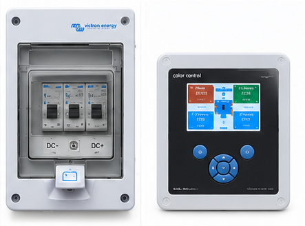 Kit sécurité électrique 1200VA 220Ah (sans recharge solaire)