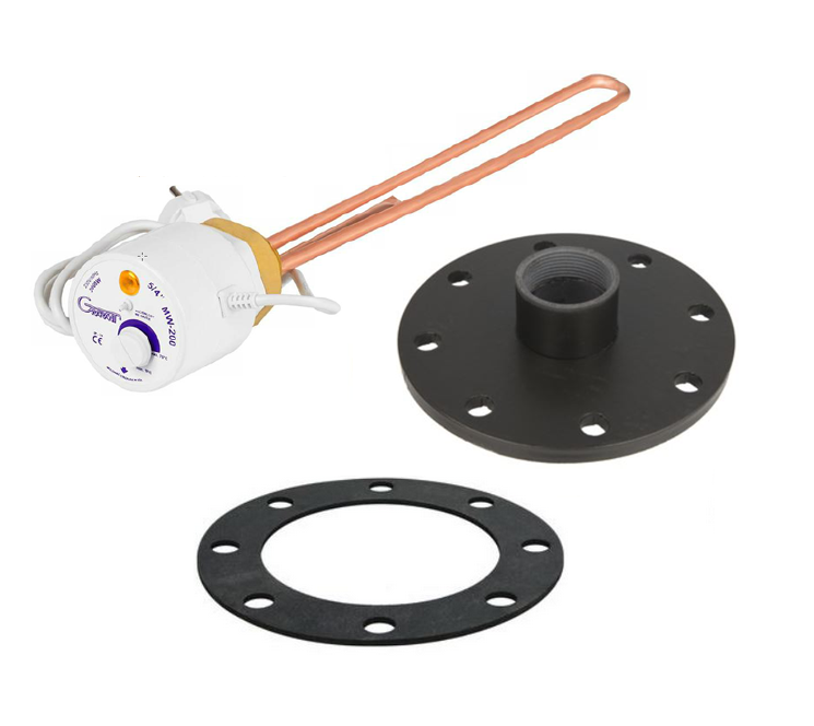 Kit résistance électrique 3kW avec bride