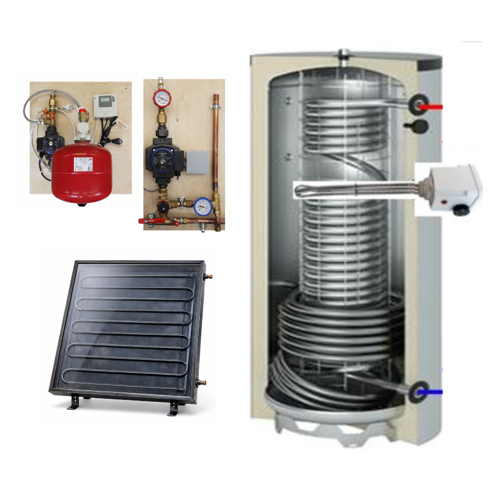 Système solaire combiné 150L - 2m2