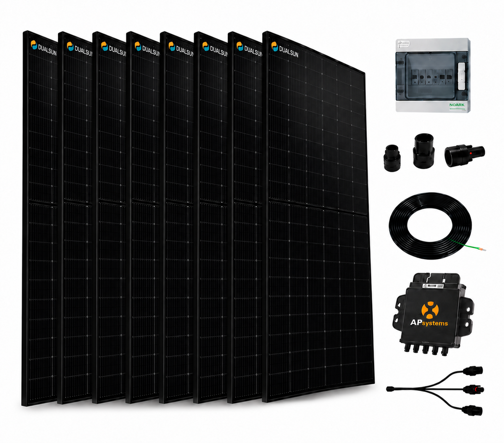 Kit photovoltaïque Dualsun 4kWc micro-onduleur APS