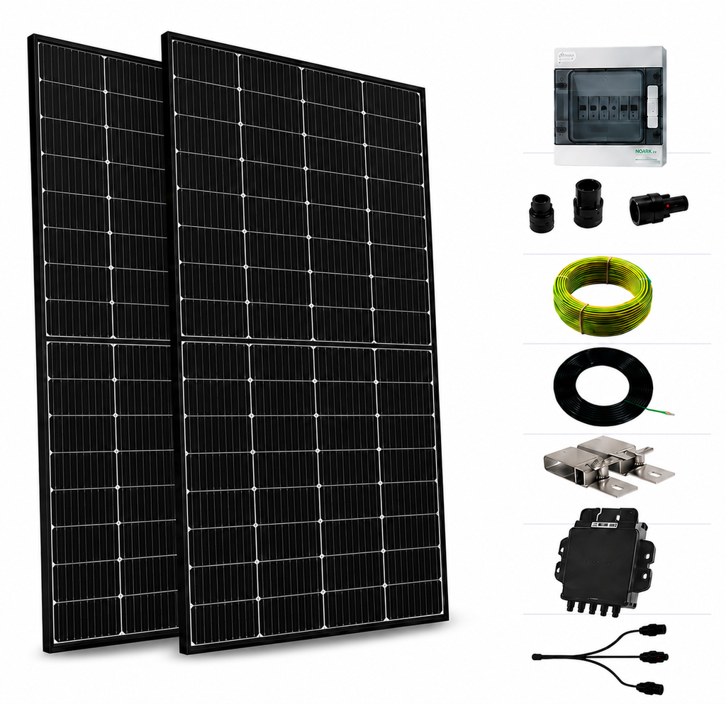 kit Plug & Play 1kWc Panneaux Dualsun et micro-onduleur APS