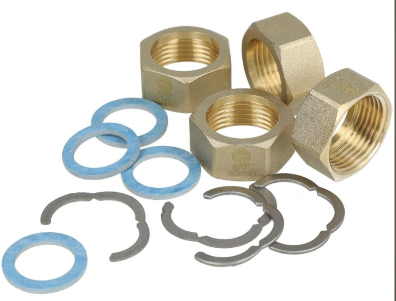 Ecrou de jonction pour tube en inox, Nipples (paquet de 4)