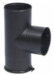 Té Tampon sortie fumées Ø153