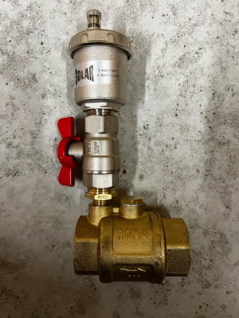 Kit purgeur auto ballon solaire