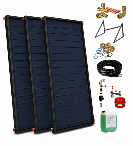 Pack panneaux solaires à fabriquer 6m²