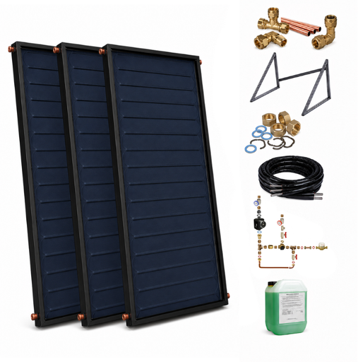 Pack panneaux solaires à fabriquer 6m² régulation SSC