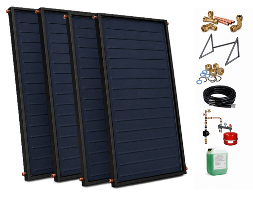 Pack panneaux solaires à fabriquer 8m²
