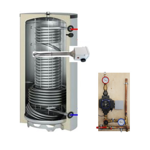 Base Système Solaire Combiné 1000L