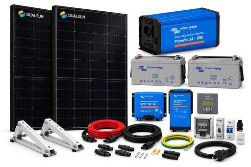 Kit sécurité électrique autonome - 800VA / 160Ah