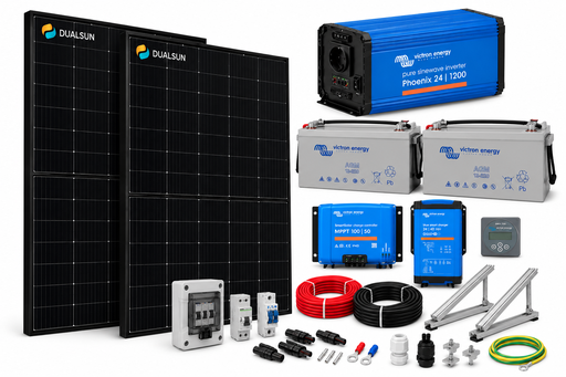 Kit Sécurité électrique Autonome -  1200VA / 220Ah