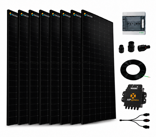 Kit photovoltaïque Dualsun 4kWc micro-onduleur APS