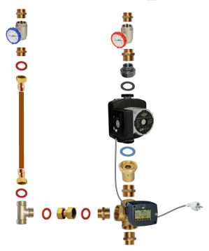 [KCCL] Kit de circulation climatique 1 zone