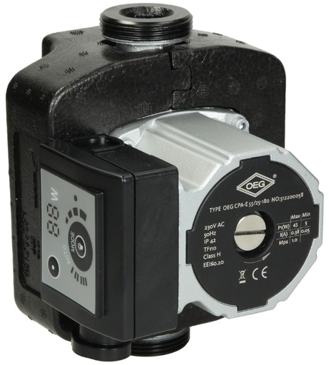 [PBC6m] Pompe chauffage & solaire basse conso 6m-DN25