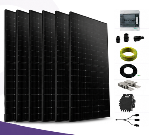 [KPV3] kit photovoltaïque Dualsun 3kWc micro-onduleur APS